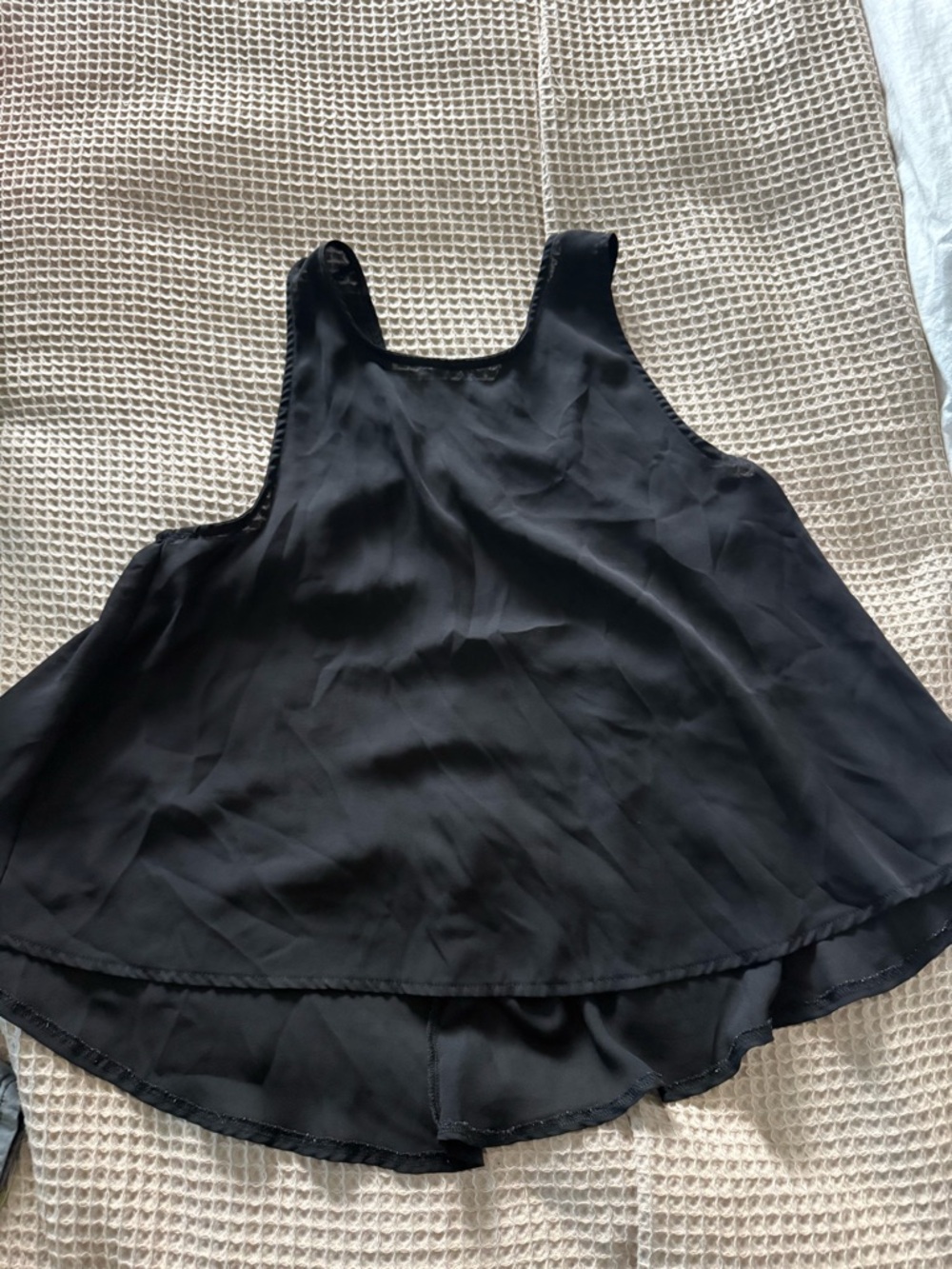 Sans Souci Black Scoopneck Racerback Camisole Top